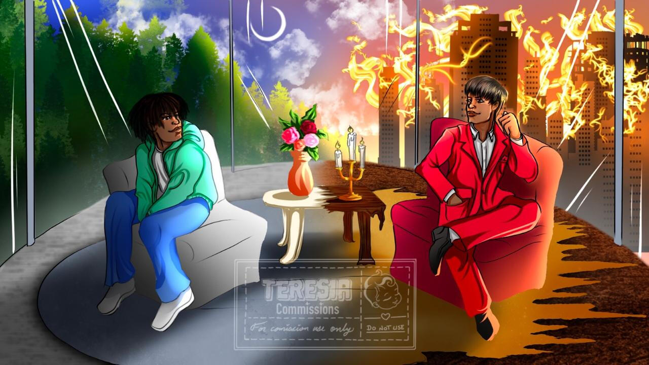 When your vibe is 50% cottagecore and 50% doomsday