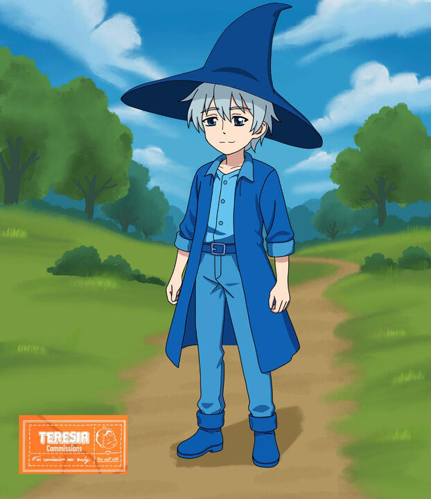 Blue wizard summer never ends π§βοΈπ